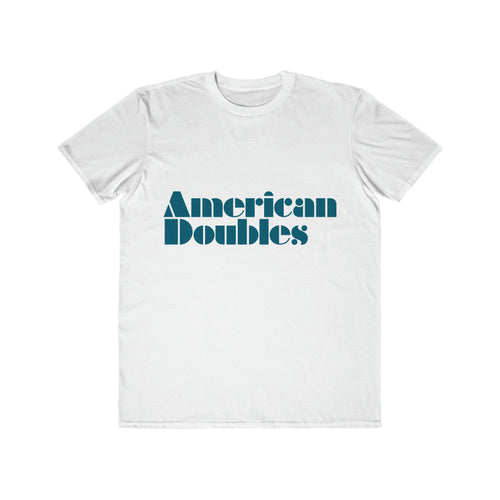 American Doubles Men's White Tee